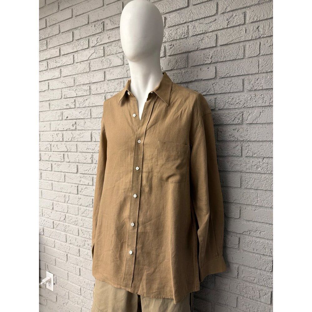 Country Road Brown Mens Dress Shirt - Picture 9 of 10